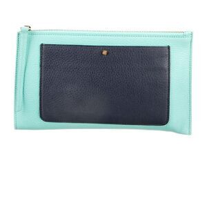 Tiffany & Co.  Leather Pocket Pochette -  Blue